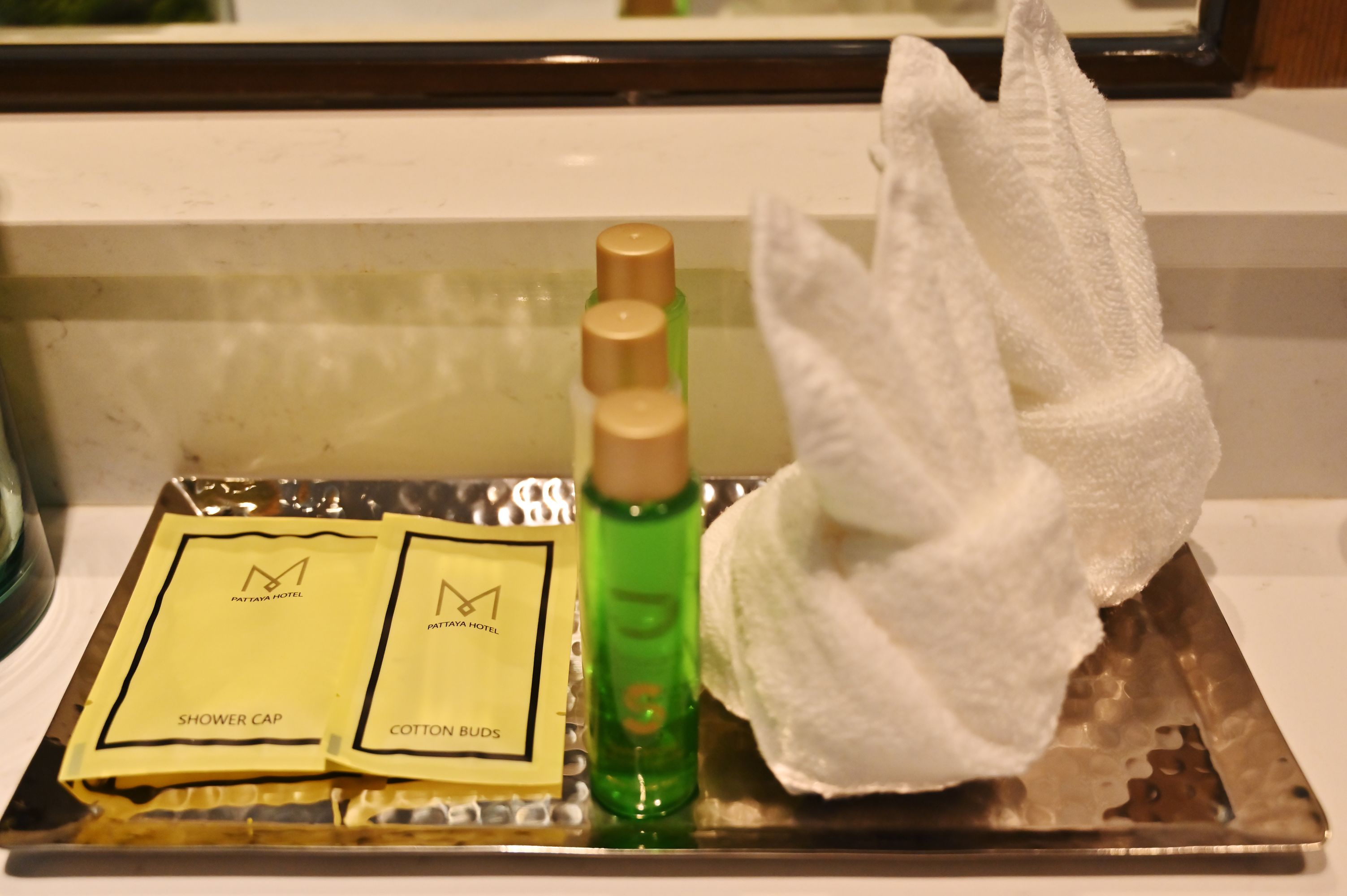 free toiletries, hair dryer, bathrobes, slippers