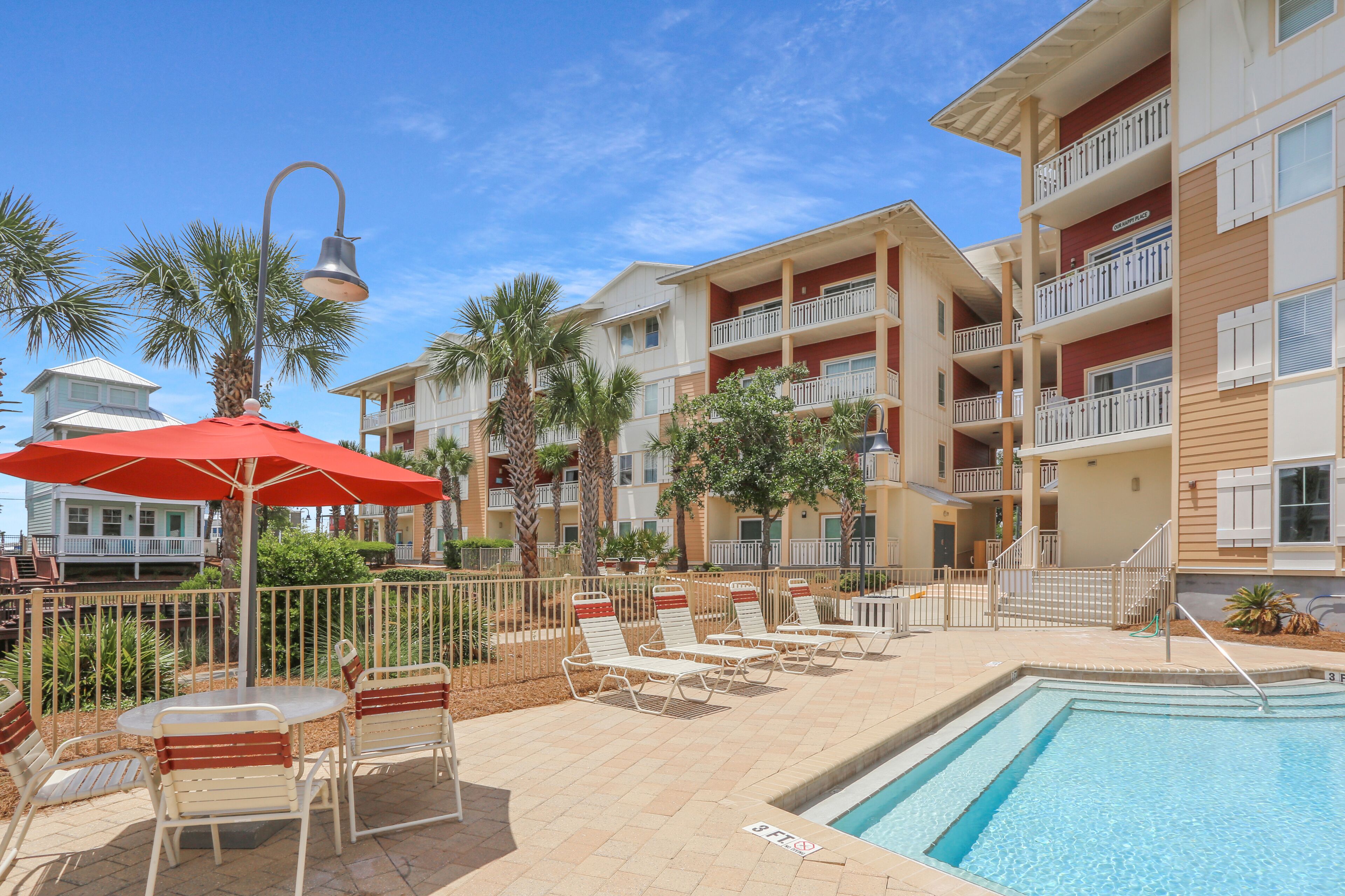 Gulf View, Gated Community with Pool, WiFi ~ Waterside Village Condo 302