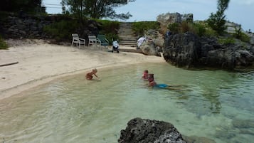 Una spiaggia nelle vicinanze, teli da spiaggia