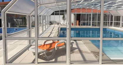 Beautiful family house with pool in the center of a typical village of Portugal