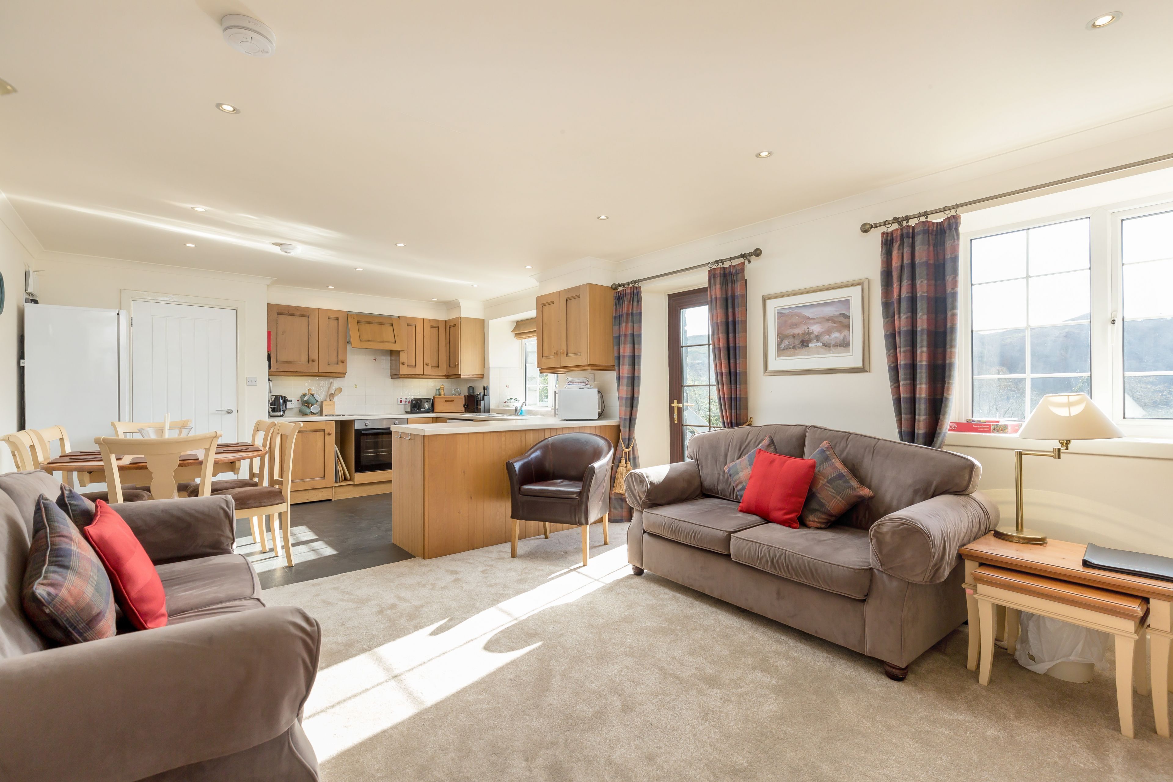 Télévision, cheminée