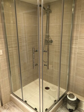 Combined shower/tub, hair dryer, towels, toilet paper - PRETTY PROVENCAL VILLA WITH POOL (Le Tignet)