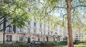 Majoituspaikan julkisivu