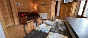 GENTIANES 3 Bis – Apartment in the village center and close to the slopes – Wi-Fi