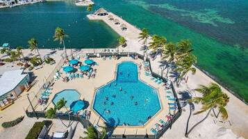 Una piscina climatizada