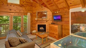Cabin, 1 King Bed, Hot Tub | 1 bedroom, free WiFi, bed sheets - Foxy Lady 1531 - One Bedroom Cabin (Gatlinburg)