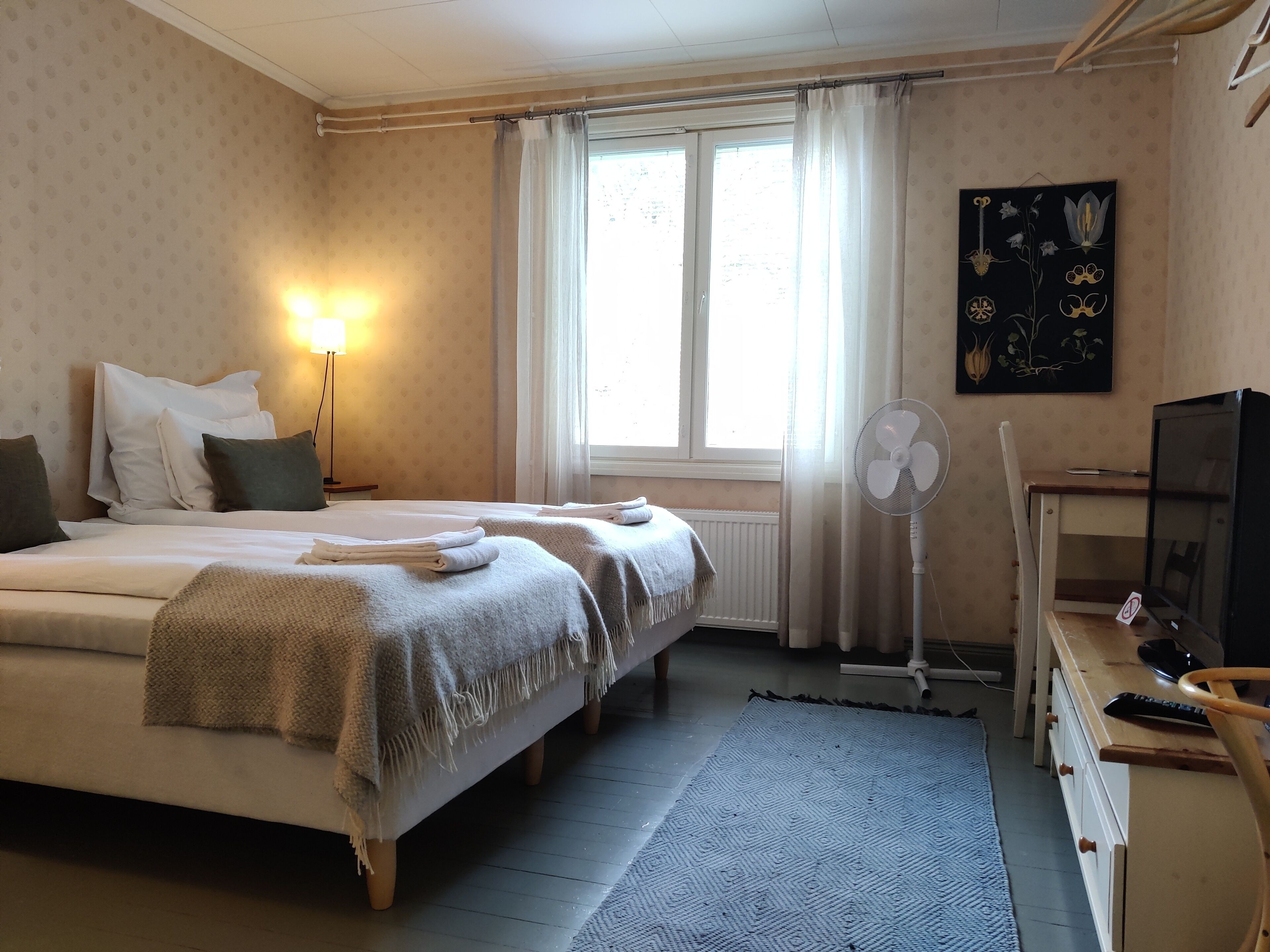 Individually decorated, cots/infant beds, rollaway beds, free WiFi