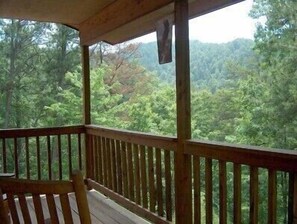 Ferienhütte, 2 Schlafzimmer, Kamin | Terrasse/Patio