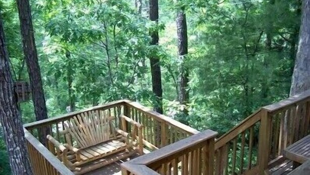 Cabin, 2 Bedrooms, Fireplace | Terrace/patio