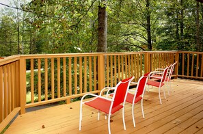 Cabin, 2 Bedrooms, Fireplace | Balcony