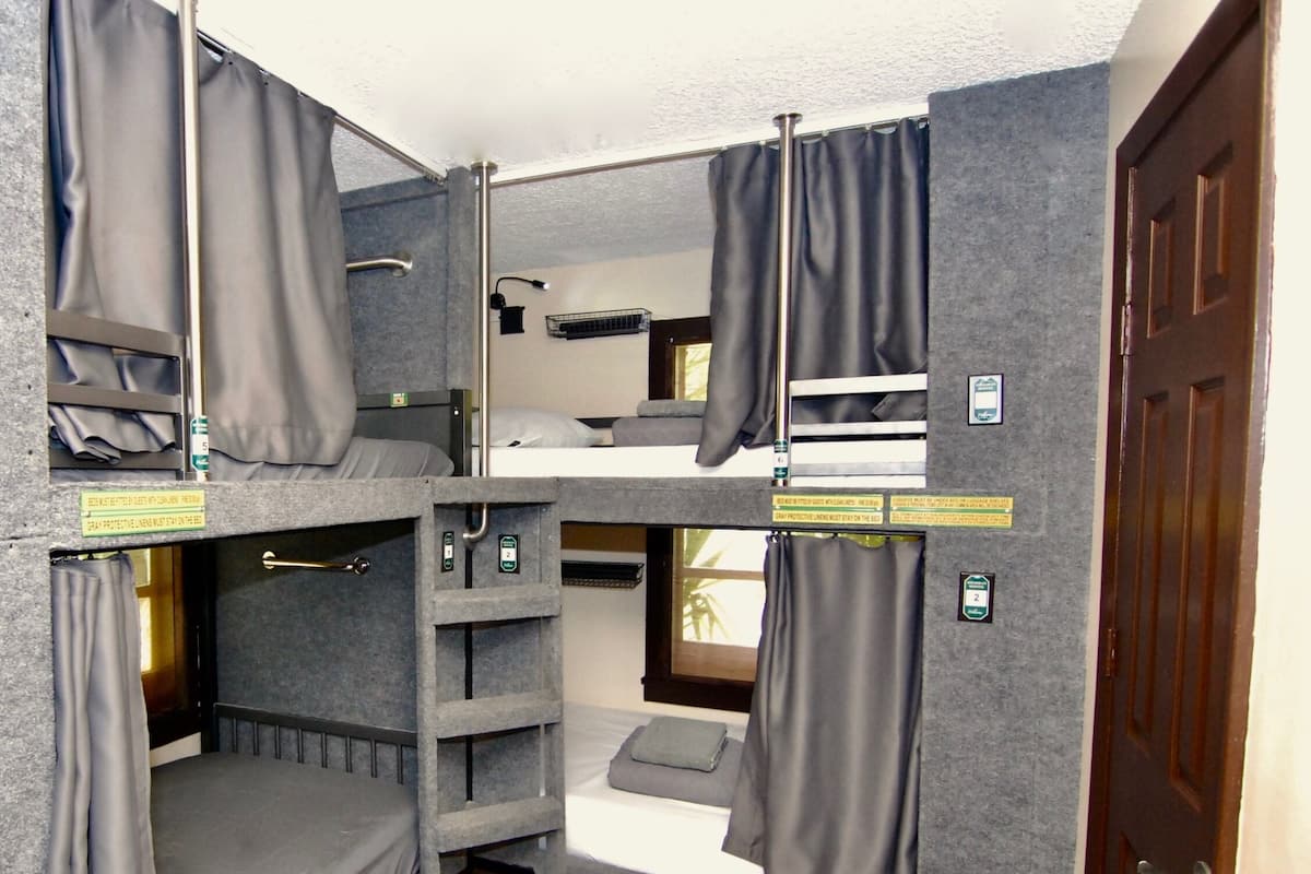 Premium Shared Dormitory, Mixed Dorm | Memory foam beds, soundproofing, iron/ironing board, free WiFi