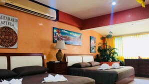 Apartment, 1 Bedroom, Pool Access | 1 bedroom, bed sheets - Sunrise Room - Dolce Vita Caribe Golf (Playa del Carmen)
