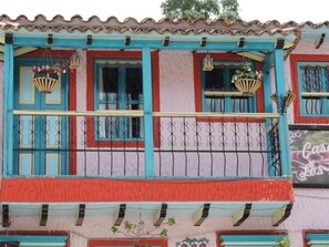 Fassade der Unterkunft