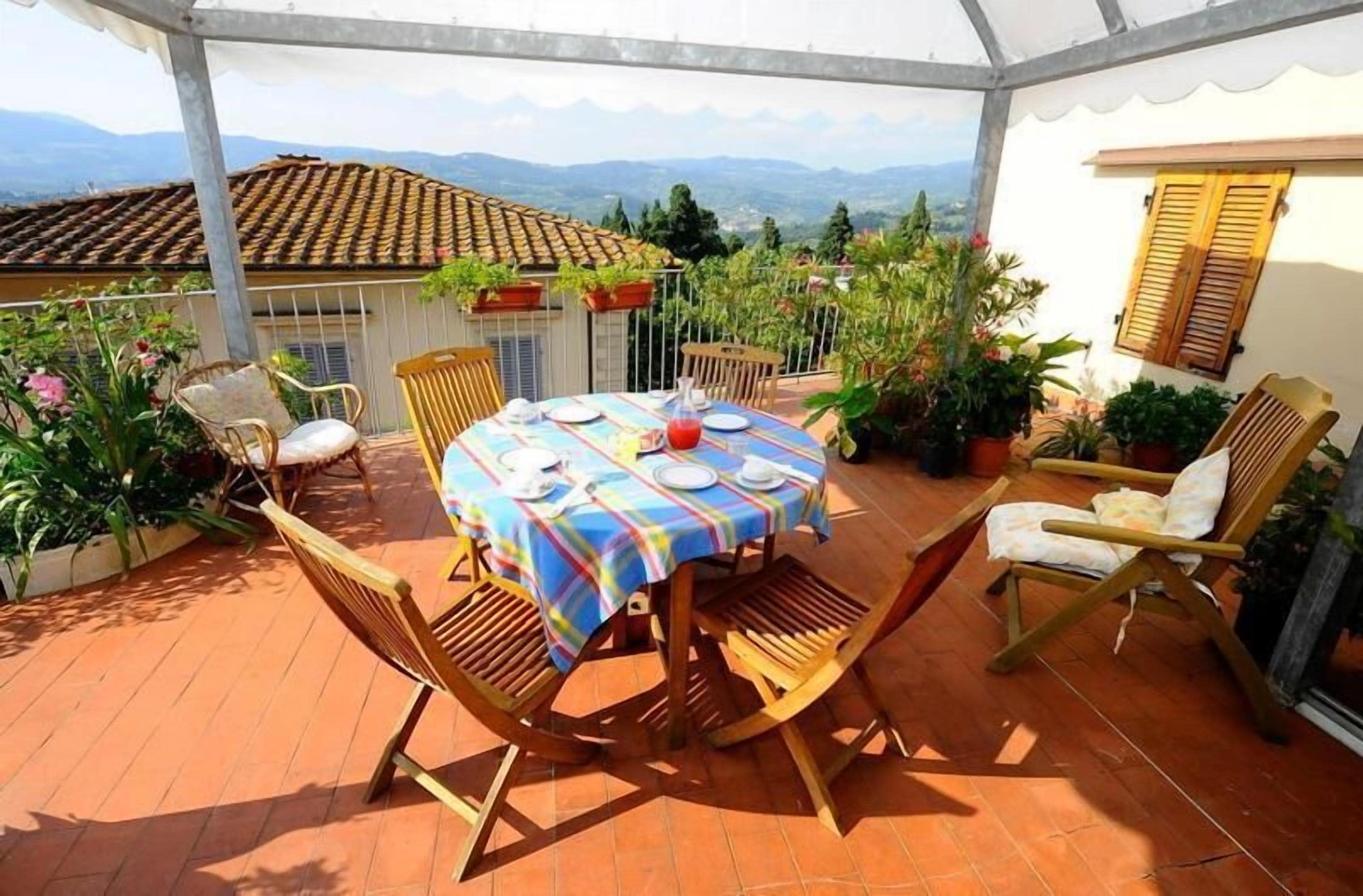 Terrasse sur le toit