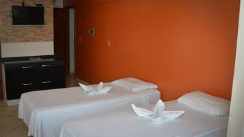 Wifi gratis y ropa de cama