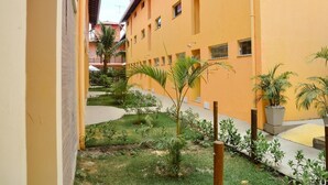 Standard Apartment, Multiple Beds, Non Smoking | Courtyard view