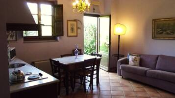 Appartamento, 1 camera da letto (4 pax) | Area soggiorno