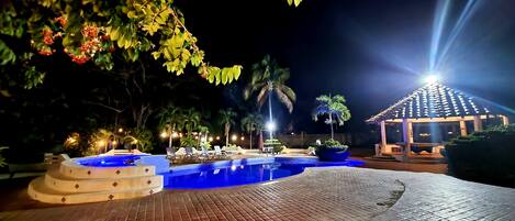 Vue depuis l’hébergement