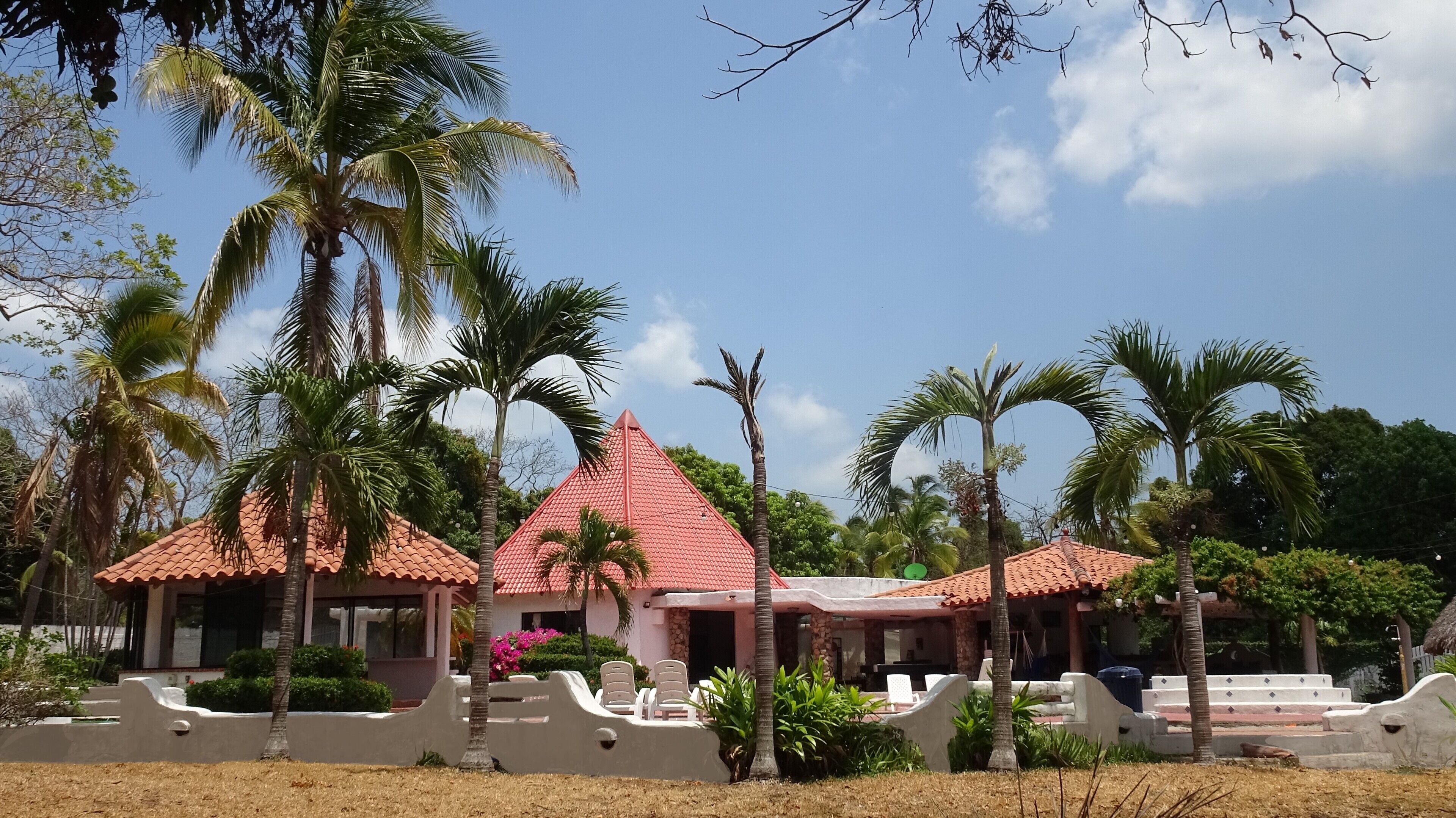 Fassade der Unterkunft