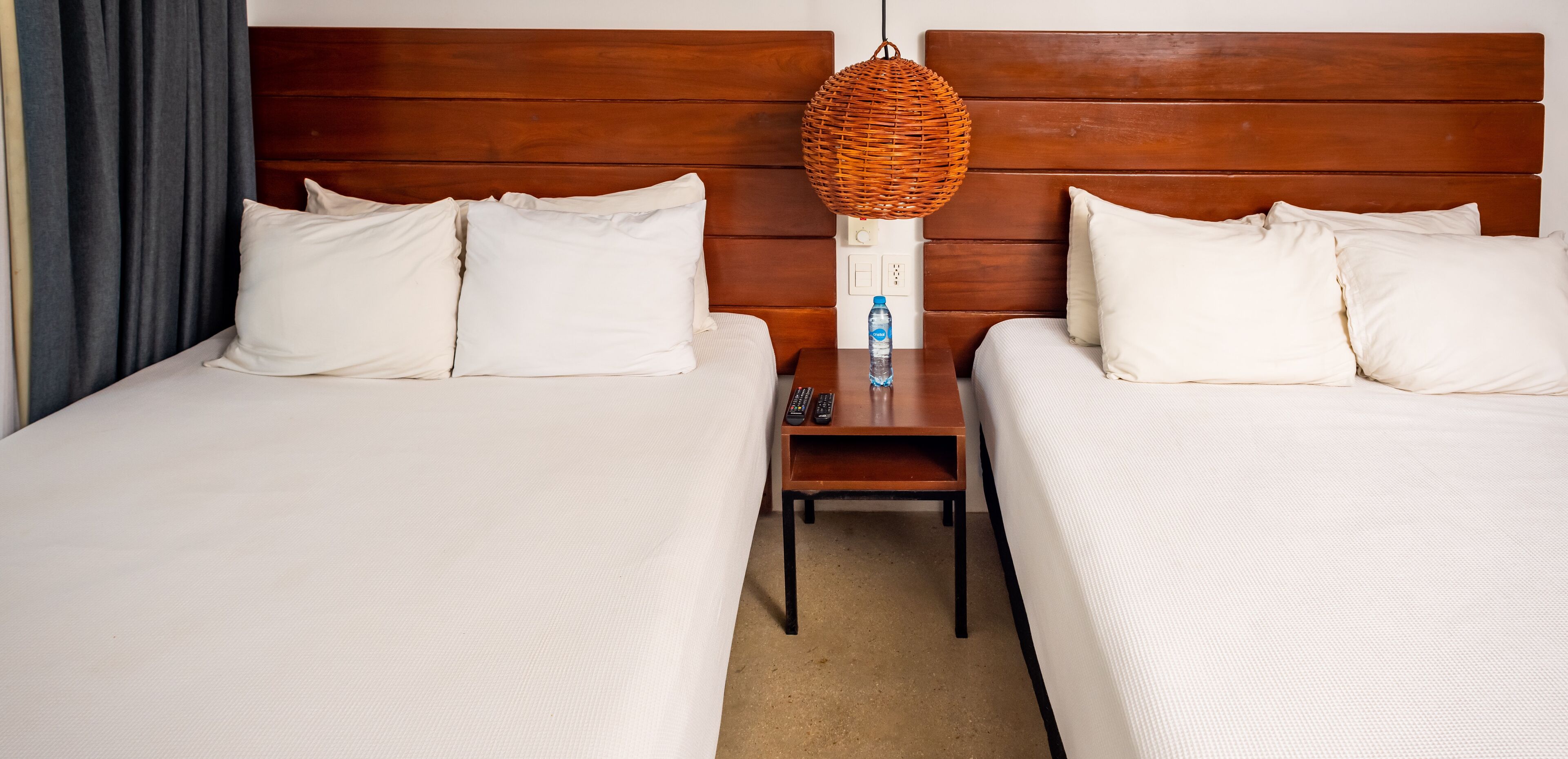 select comfort beds, in-room safe, blackout curtains, iron/ironing board