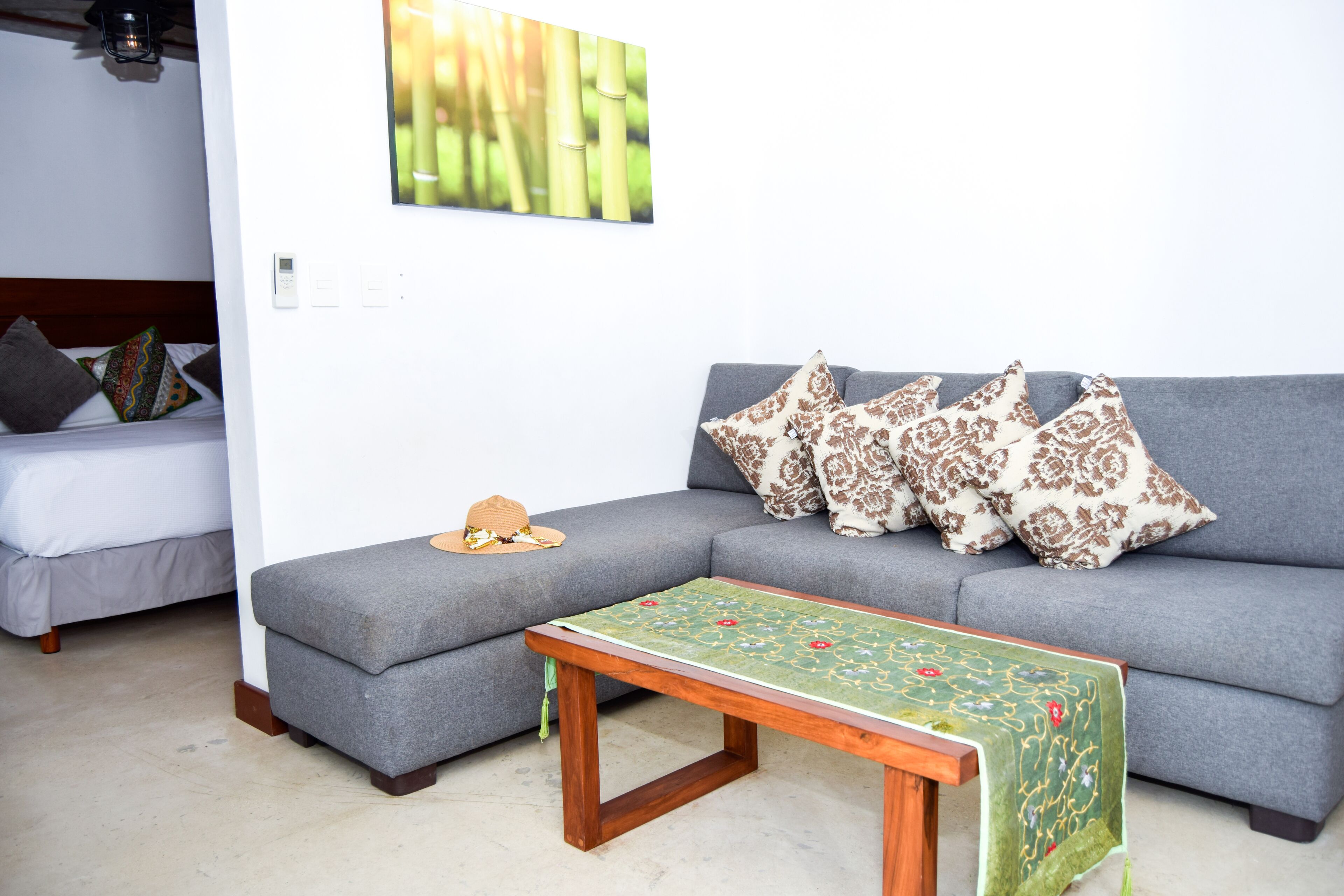 junior room, 1 king bed with sofa bed, non smoking | select comfort beds, in-room safe, blackout curtains, iron/ironing board