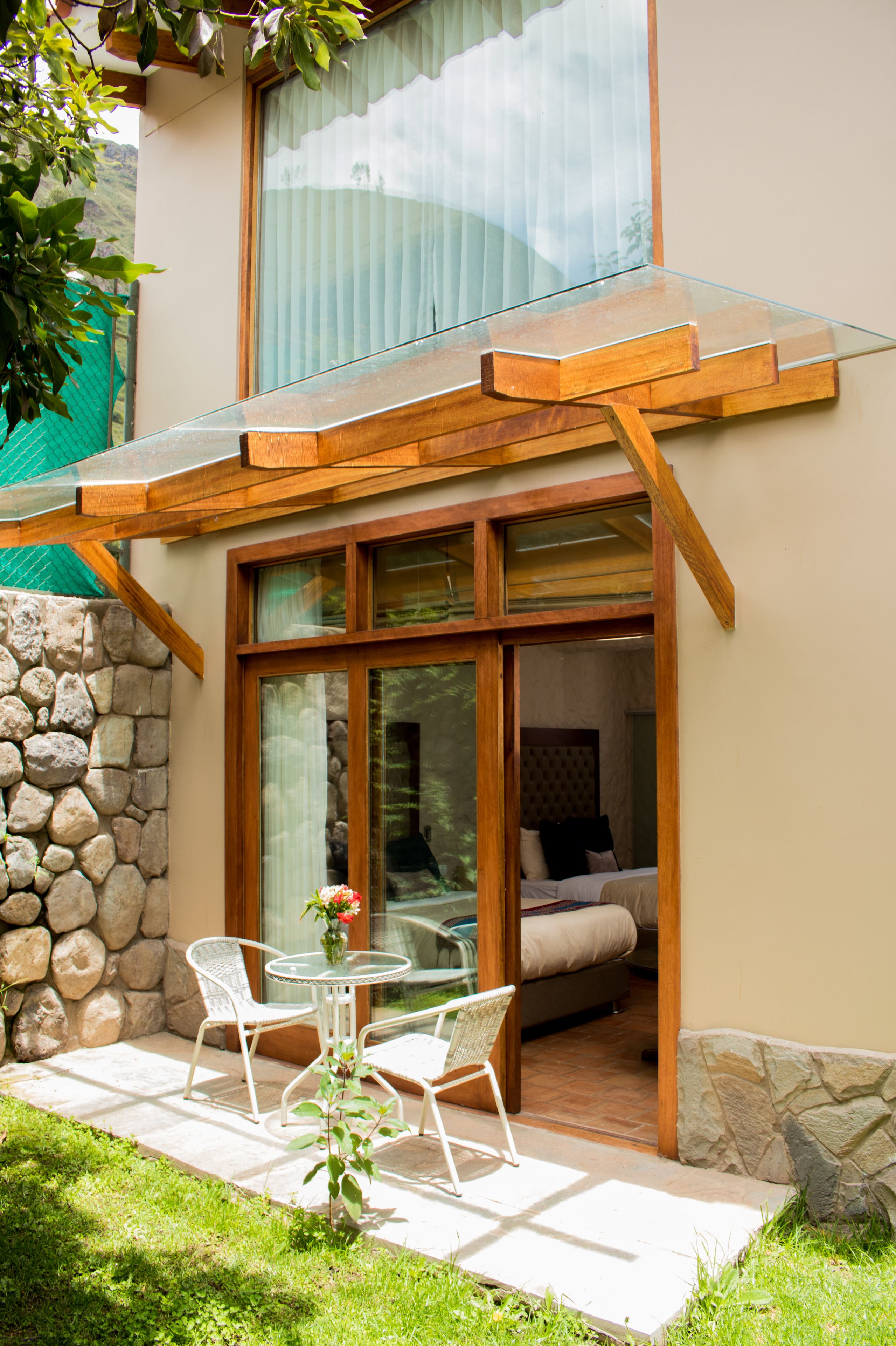 Superior-værelse til 3 personer - 3 enkeltsenge - ikke-ryger - eget badeværelse | Udsigt fra værelset