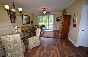 Apartment, Multiple Beds | Living area | TV