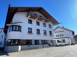Fassade der Unterkunft