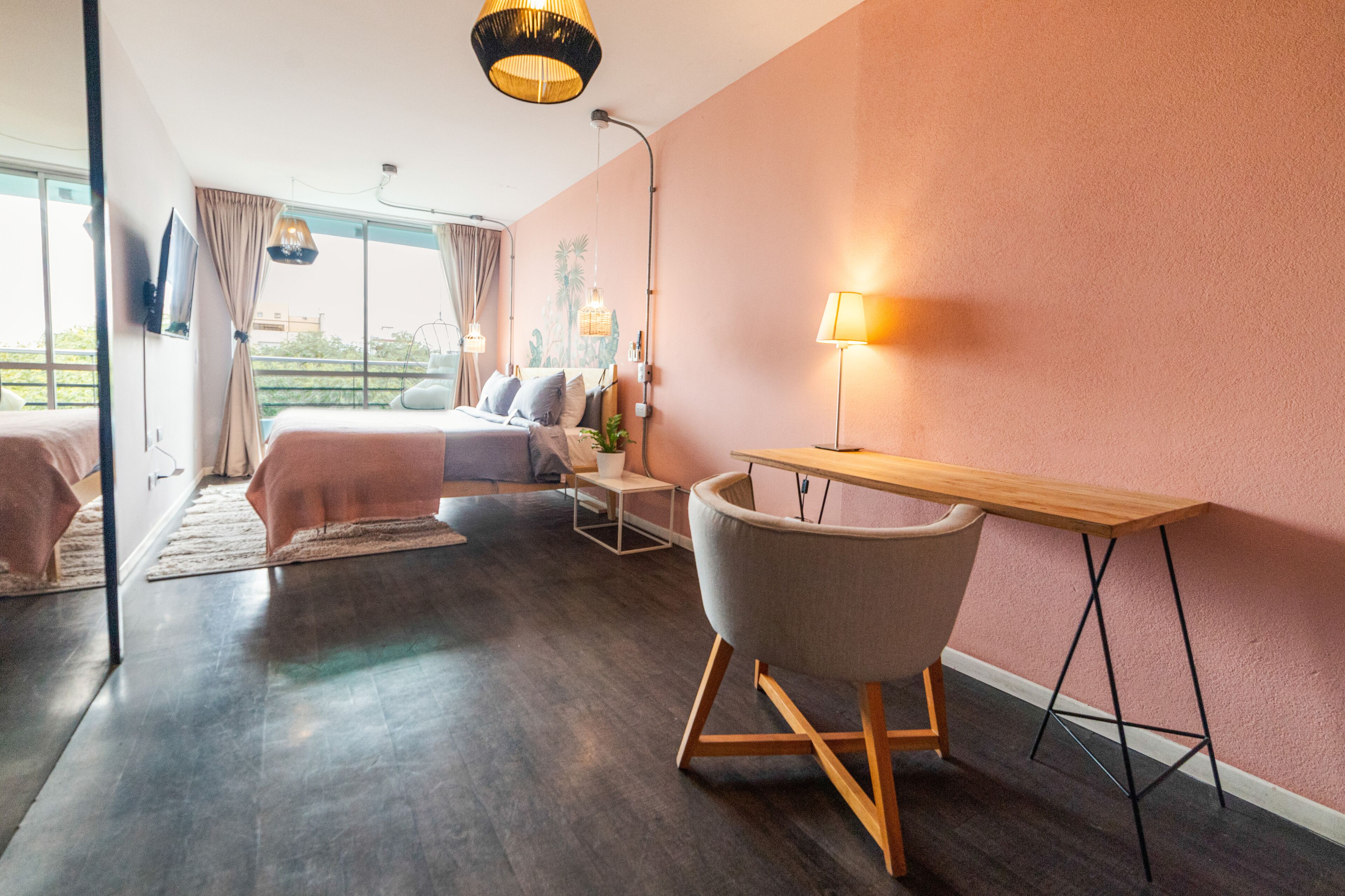 individually decorated, individually furnished, free wifi, bed sheets