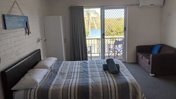 Desk, iron/ironing board, free WiFi, bed sheets