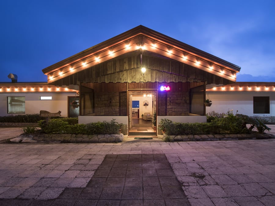 Front of property - evening/night