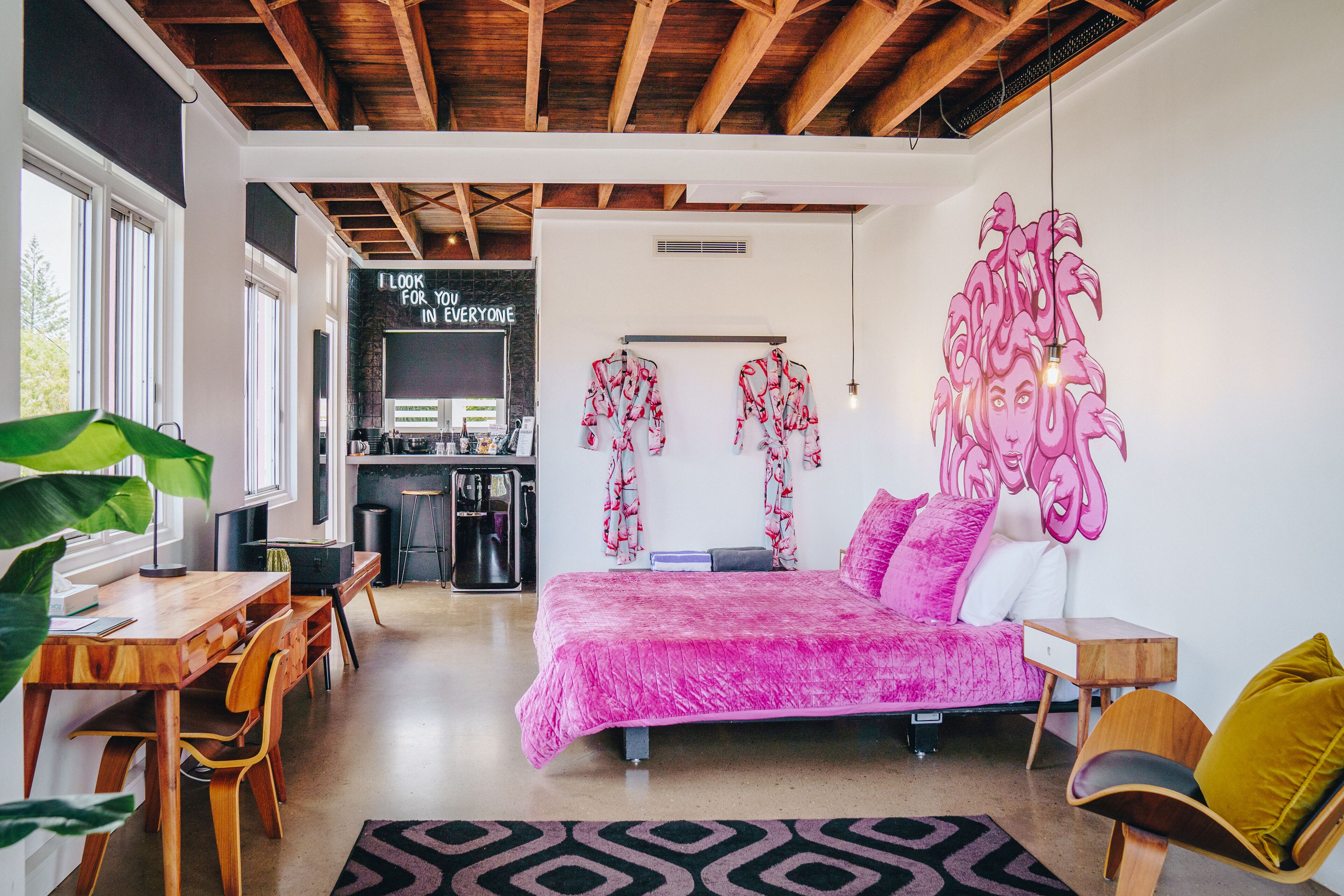 medusa balcony king room | minibar, individually decorated, individually furnished