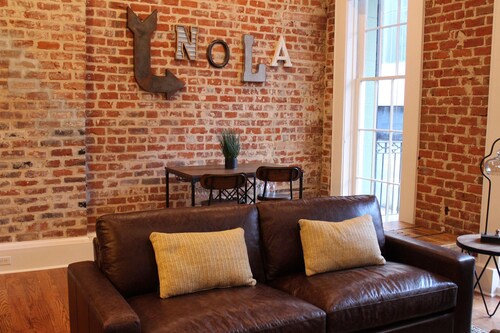 Historic Times-Picayune Building: Condo with Private Balcony in Downtown NOLA