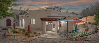 Great hiking trails.  Minutes from great restaurants.  Private outdoor space!
