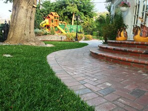 Overnatningsstedets område