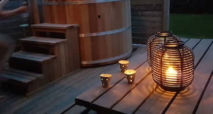 Barn House par la rive dans le sud de l'Islande - avec bain Ă remous