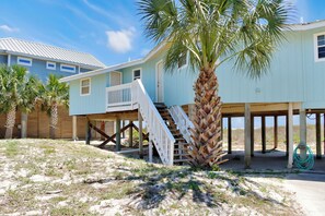 Exterior - Gulf front home w/ views in most rooms! Amethyst Dunes (Indian Pass)