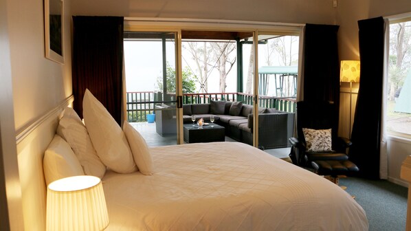 4 habitaciones, colchones con pillow-top y escritorio