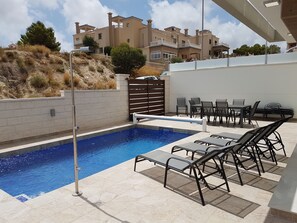 Beheizter Pool