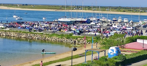  MORBIHAN - SPLENDID VIEW ON THE RIA AND THE BAR OF ETEL - 15 METERS FROM THE BEACH 