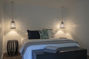 1 makuuhuone, egyptinpuuvillaiset lakanat, ylelliset vuodevaatteet