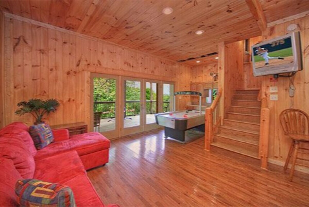Photo 21 of Most Unique Cabin in Smokies,HotTub+Gameroom Voted by Southern living Magazine!