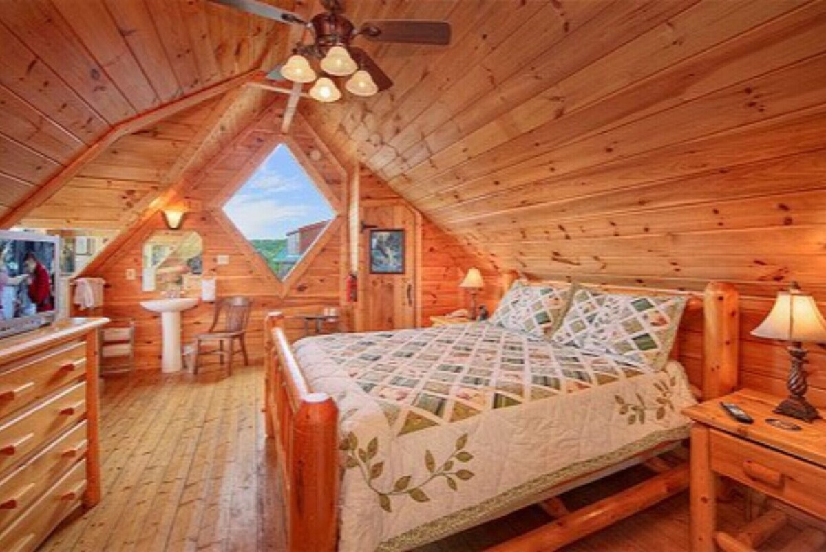 Photo 23 of Most Unique Cabin in Smokies,HotTub+Gameroom Voted by Southern living Magazine!