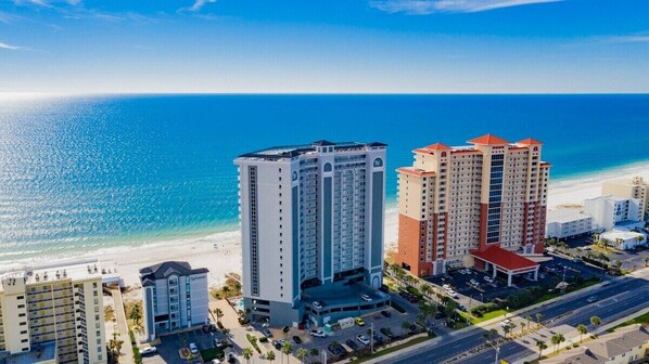 Exterior - Seawind 401 | Gulf Shores | Comfortable condo with perfect beach view and walk to dine, shop, more! (Gulf Shores)