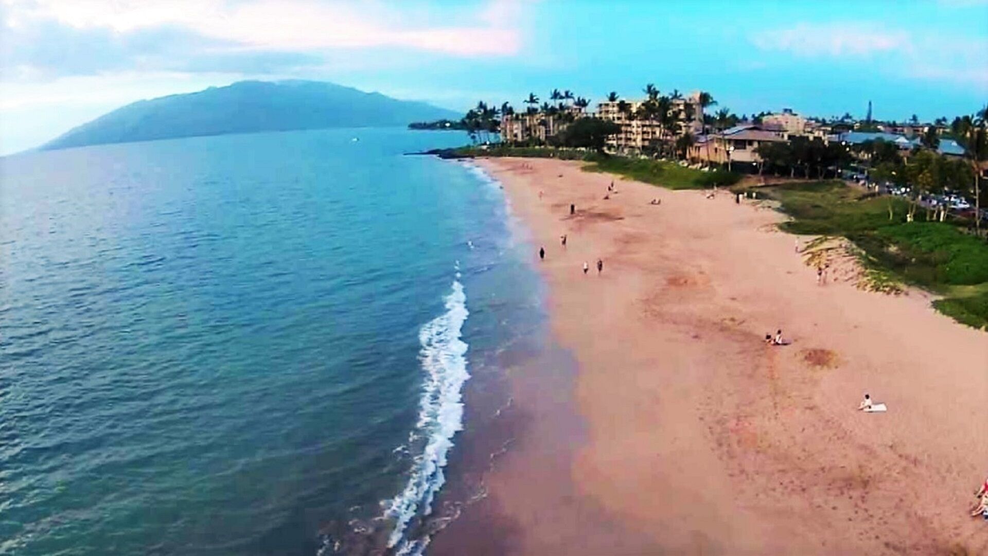 Sun-loungers, beach towels