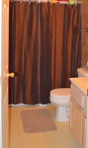 Duschwanne, Handtücher