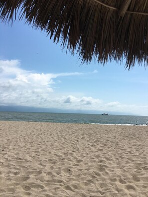 On the beach