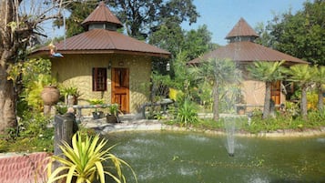 Khuôn viên nơi lưu trú