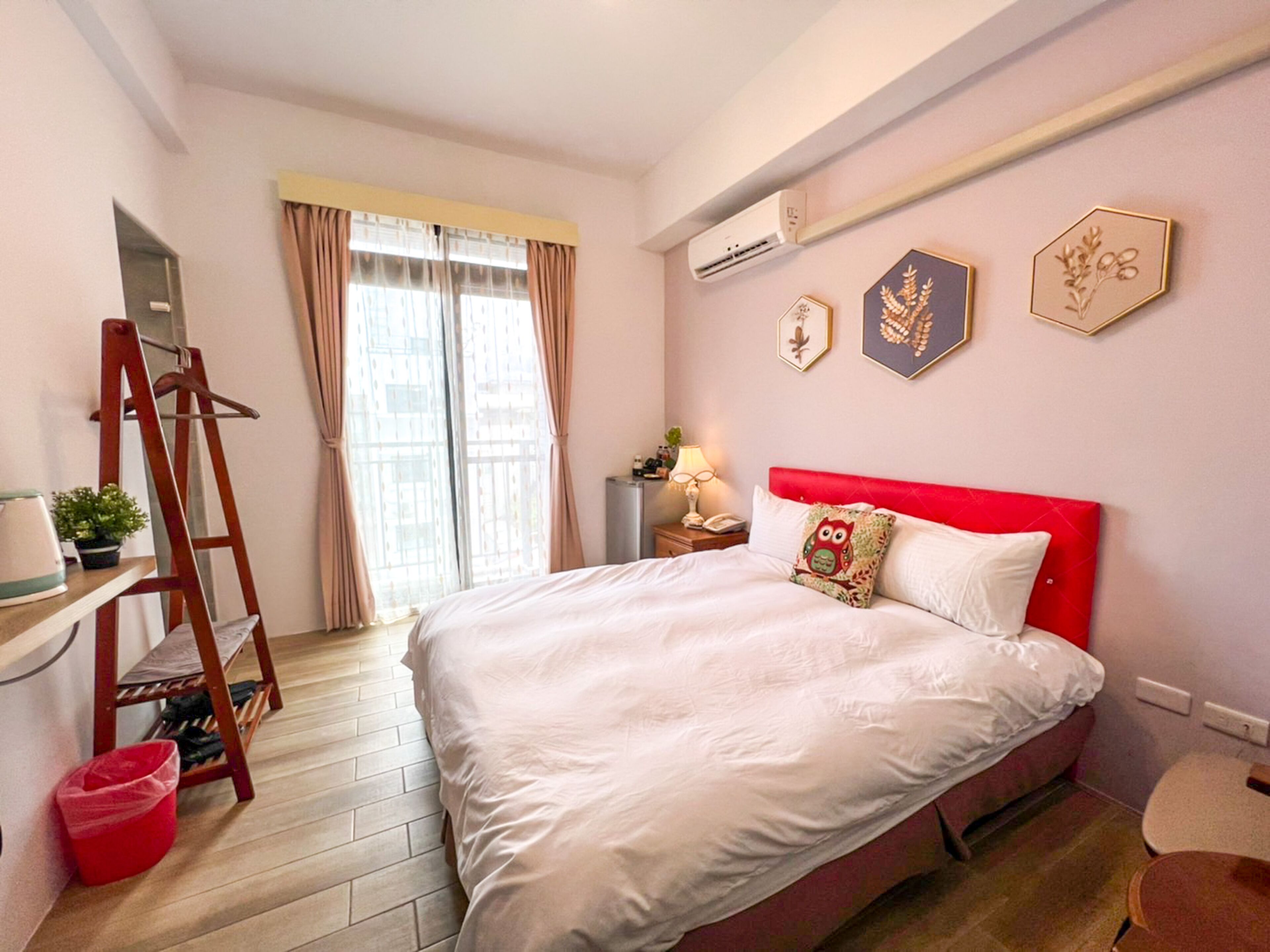 標準雙人房 | 遮光布/窗簾、免費無線上網、床單