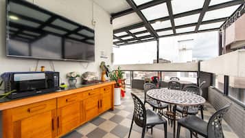 Terraço na cobertura